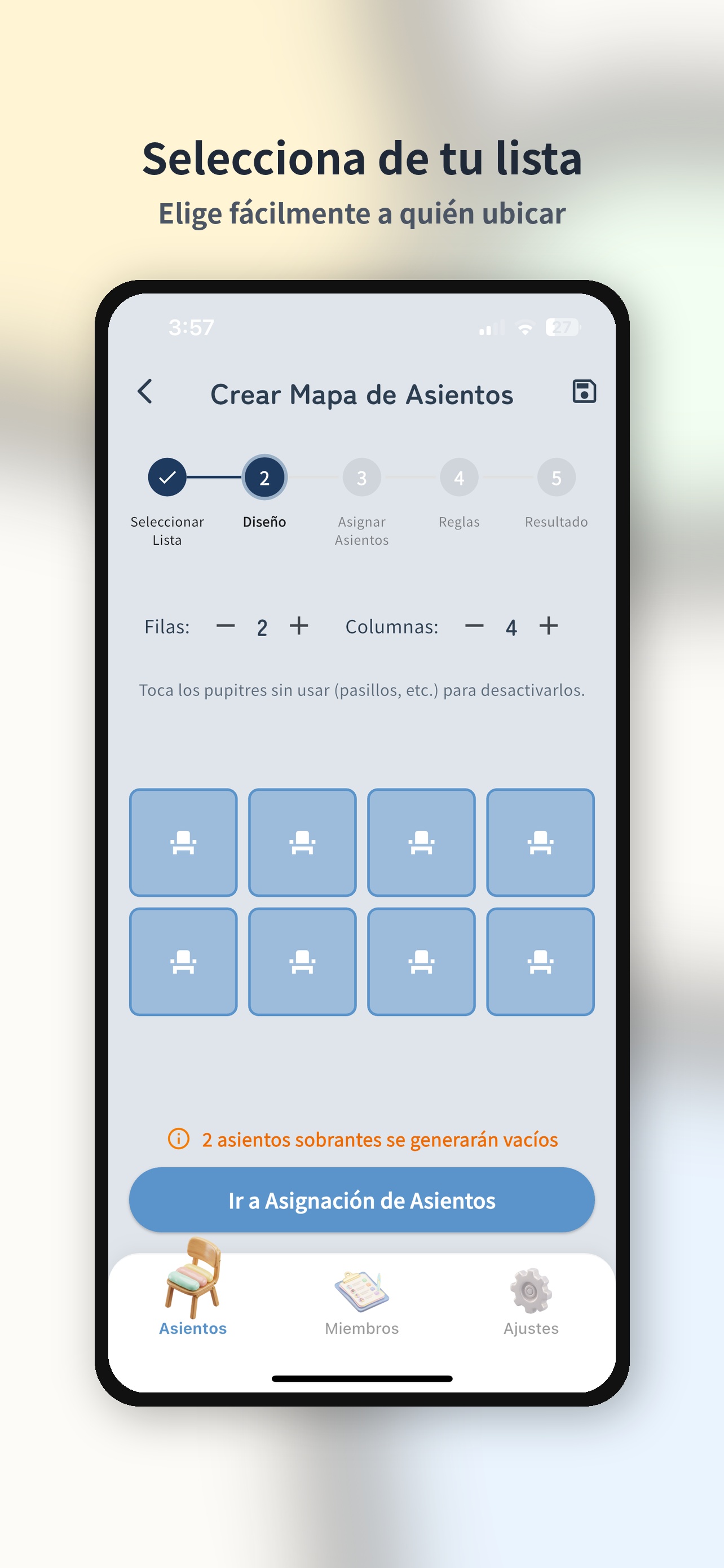 Creación Rápida de Listas