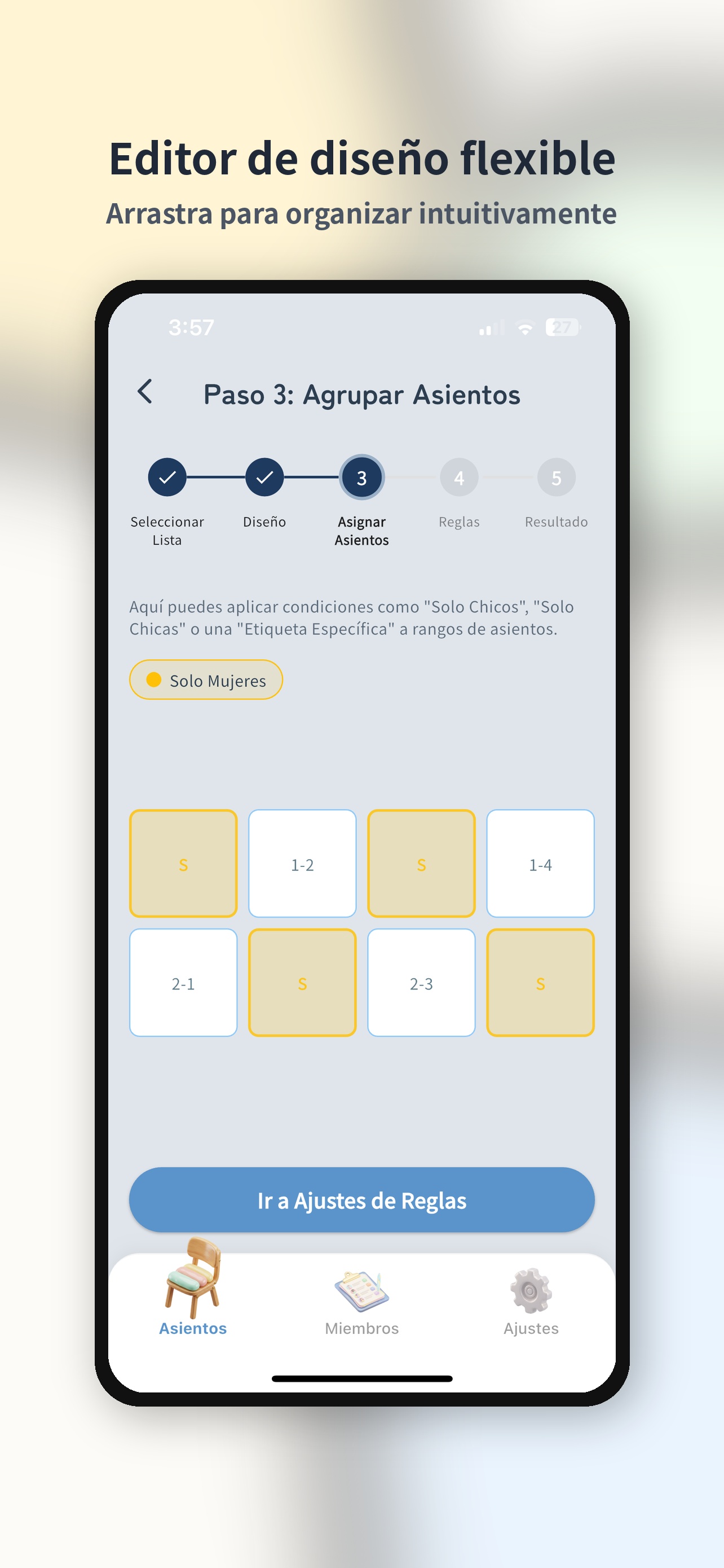 Reglas de Adyacencia